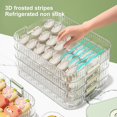 thumbnail image 5 of Piwvid Food Storage Containers with Lids, Plastic Cookie Storage Containers Airtight, Layer Stackable Food Containers Dumpling Storage Box for Kitchen Organizers and Storage, 5 of 5
