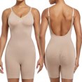 thumbnail image 3 of Dealovy Bodysuit for Women Belly Control Shapewear Jumpsuits Spaghetti Strap Seamless Workout Base Layer Romper, 3 of 5
