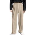 thumbnail image 4 of Weiqiqre Work Pants for Men Suit Pants Personality Design Solid Color Straight Premium Casual Pants Simple Trousers, 4 of 5