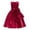 Wine, variant on Kids Formal Dresses for Girls Sleeveless Ball Gown Dresses Toddler Tulle Dress Toddler Girl Party Dress for Girls 2-3 Years