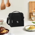 thumbnail image 1 of Yhmxh Kitchen Storage Pantry Organizers And Storage Kitchen Organizer Food Containers Insulating Lunch Bag with Waterproof Double Layer Design for Bento Milk Bottle and Meal Boxes Cooler Bag, 1 of 6