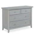 thumbnail image 1 of Dream On Me Maple Double Dresser I Kids Bedroom Dresser I Four Drawers Dresser I Farmhouse Modern, Model #598-WWHITE, 598-WGREY, 598-W, 598-OAKGY, 598BR-PG, 1 of 6