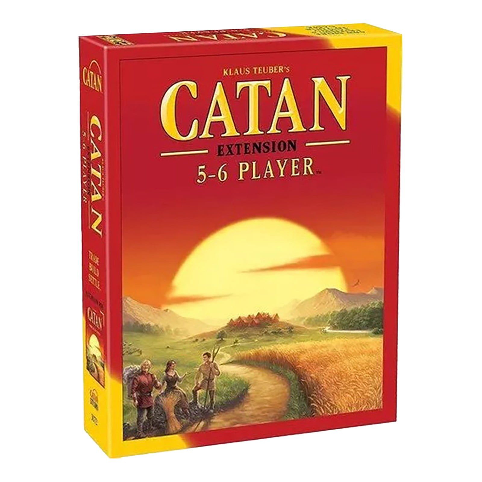 Board Game (6Th Edition) Trade, Build & Settle in The Classic Strategy Game for Family, & Adults, Ages 10+, 3-4 Players, 60-90 Min Playtime