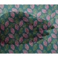 thumbnail image 4 of oneOone Viscose Chiffon Fabric Leaves Block Print Fabric By The Yard 42 Inch Wide, 4 of 4