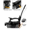 thumbnail image 3 of VOLTZ TOYS Licensed BMW M5 4-in-1 Push Car for Toddlers, Foot-to-Floor Ride-On Baby Walker with Removable Push Bar, Manual Glide Sliding Toy with Leather Seat & Rocking Rails, Black, 3 of 6