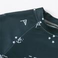 thumbnail image 3 of Hiiyo Toddler Boys 3Pcs Swimsuit Long Sleeve Rash Guard Shorts Hat Quick Dry Bathing Suit, 3 of 8