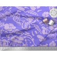 thumbnail image 3 of Soimoi Polyester Crepe Fabric Flower Artistic Printed Fabric 1 Yard 42 Inch Wide, 3 of 3