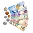 thumbnail image 4 of Canadian Currency X-Change Activity Set, Play Money, 211 Pieces, Ages 5+, 4 of 5