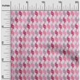 thumbnail image 2 of oneOone Cotton Poplin Light Pink Fabric Geometric Sewing Craft Projects Fabric Prints By Yard 42 Inch Wide, 2 of 5