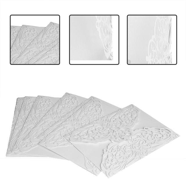 Quinceanera Invitations, 10Pcs Blank Kraft Wedding Invitation Cards Wedding Invitation Wedding Invites Personalized Business Invitation Cards for Wedding Engagement Birthday