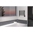 thumbnail image 4 of Amba RWHS-SMB Radiant Small 7 Bar Plug In Bathroom Towel Warmer, Matte Black, 4 of 5