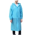 thumbnail image 1 of DecSea Rain Ponchos for Adults Reusable Raincoats Survival Heavy Duty Military Impermeable, 1 of 3