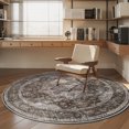 thumbnail image 4 of -Area Rug X Rugs for Living Room- Machine Washable Rug-Soft Living Room Rug-Vintage Non Slip Carpet-Rugs for Bedrooms Dining Room Living Room Office, 4 of 7