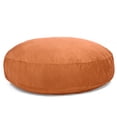 thumbnail image 4 of Jaxx 6 ft Cocoon - Large Bean Bag Chair for Adults with Microsuede Cover, Mandarin, 4 of 8