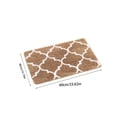 thumbnail image 3 of Back To School!Thick Bathroom Rugs Mat,Bath Mats for Bathroom Non Slip,Bathroom Floor Mat Bathroom Entrance Water Absorption and Not Easy Slip Mat Household Carpet Polyester Entrance Foot Mat, 3 of 6
