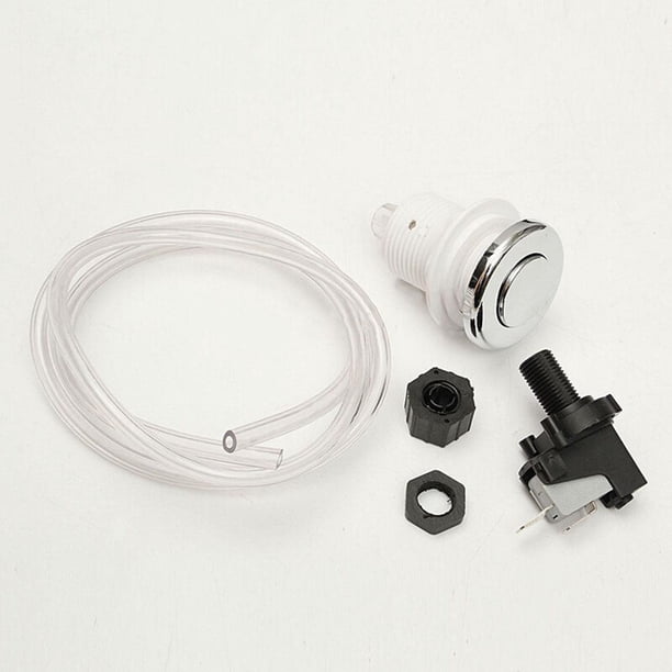 High-Performance On/Off Push Button Switch For Jetted Bathtubs, Spas, And Pools – 16A, 125-250V