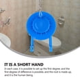 thumbnail image 4 of FUTUREORYY Joint Clapet en Silicone pour Toilette PVC Bleu Accessoire de Réservoir de Toilette 1 Ensemble, 4 of 4