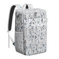 thumbnail image 1 of Aesthetic Watercolor Floral Insulated Backpack Cooler - 20L High Capacity, Lightweight & Portable, 1 of 5