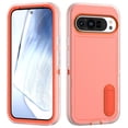 thumbnail image 1 of for Google Pixel 9 Pro Case, Google Pixel 9 Pro Phone Case with Built in Kickstand, Shockproof/Dustproof/Drop Proof Heavy Duty Military-Grade Rugged Protective Cover for Google Pixel 9 Pro,Orange, 1 of 9