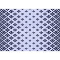 thumbnail image 1 of Ahgly Company Machine Washable Indoor Rectangle Transitional Lavender Blue Area Rugs, 2' x 3', 1 of 7