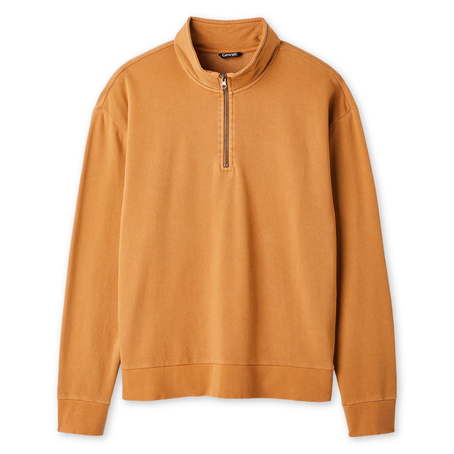 Coton ouaté à fermeture éclair 1/4 George pour hommes