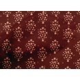 thumbnail image 4 of oneOone Cotton Poplin Fabric Floral Block Printed Fabric 1 Yard 56 Inch Wide, 4 of 4
