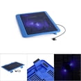 thumbnail image 4 of Cooling Pad Laptop Cooler Cooling Pad Base Big Fan USB Stand For 14" Or Below Notebook Blue, 4 of 8