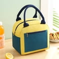 thumbnail image 1 of Portable Insulation Bag Office Worker Student Small Meal Bag Thickened Lunch Bag, 1 of 1