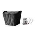 thumbnail image 3 of Lipstore Bike Storage Basket with Lid Detachable Front Frame Bike Basket Cycling Carrying Black, 3 of 8