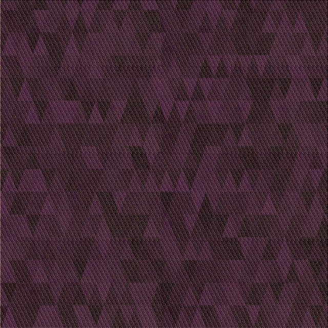 Ahgly Company Machine Washable Indoor Square Transitional Purple Lily Purple Area Rugs, 6' Square