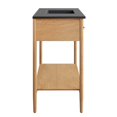 thumbnail image 4 of Modway Zaire 48" Single Sink Bathroom Vanity in Natural Black, 4 of 10