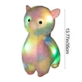 thumbnail image 3 of YANGHONGY Colorful Color Changing Glowing Alpacas and Rabbits Stuffed Dolls Color Lovely Stuffed Toy for Boy And Girl Holiday Gift Birthday Gift, 3 of 7