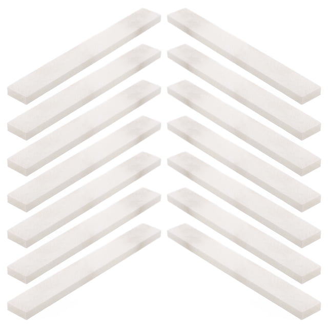 HOOWIFFY 18Pcs Rebar Marking Chalk Bulk White Large Chalk Industrial Marking Tool for Accurate Use