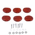 thumbnail image 2 of Guitar Tuning Button, 6PCS Plastic Guitar Tuner Knobs Guitar Tuning Peg Button For Acoustic Electric Guitars, 2 of 8