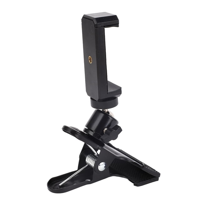 Guitar Phone Mount, Sturdy Easy Using Wide Application Guitar Head Phone Holder Mount Multifunctional for Horizontal and Vertical Selfie