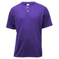 thumbnail image 1 of Soffe Men's Short Sleeve Henley Placket T-Shirt - M206, 1 of 1