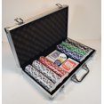 thumbnail image 1 of Fat Cat 300Ct Texas Hold'Em Poker Chip Set, 1 of 5