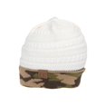 thumbnail image 1 of Gravity Threads Tuque à Revers Camouflage Douce, Ivoire, 1 of 2