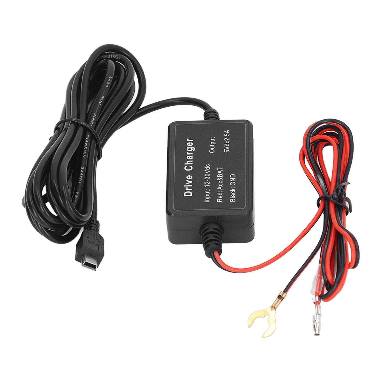 Dash Camera Hardwire Accessory,Dash Cam Hardwire Kit Car Dash Camera Hard Wire Car Dash Cam Hardwiring Accessory Multi-Functional