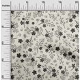 thumbnail image 2 of oneOone Polyester Spandex Black Fabric Asian Floral Fabric For Sewing Printed Craft Fabric By The Yard 56 Inch Wide, 2 of 4
