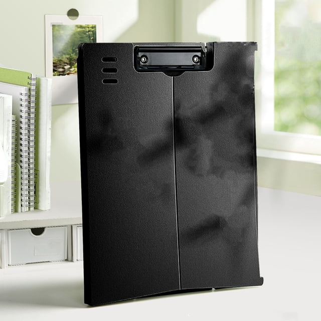 BAOPAI Porte-Documents de Bureau Pliant à Pince, Plastique Robuste à Pince Basse, Organisateur Portable pour Rangement de Dossiers