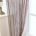 thumbnail image 4 of Homeholiday 200cm x 100cm Door Window Solid String Curtain Strip Tassel Drape Divider Sheer Home Decoration Valance, 4 of 8