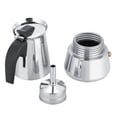 thumbnail image 4 of Coffee Pot - Portable Stainless Steel Coffee Pot Moka Espresso Maker Mocha Pot(450ml), 4 of 8