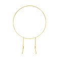 thumbnail image 1 of GUOOL Wedding Arch Frame Heavy Duty Round Wedding Circle Backdrop Stand Frame Thickend Aureate 1m 6, 1 of 9