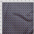 thumbnail image 3 of oneOone Organic Cotton Poplin Twill Fabric Damask Ikat Decor Fabric Printed BTY 42 Inch Wide, 3 of 4