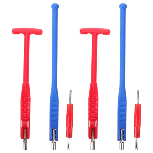 6 Pcs Tige de Valve Outil d'Installation de Valve de Pneu