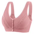 thumbnail image 1 of Timegard Front Closure Bras for Women Lace Wireless Comfortable Full-Coverage Wide Strap Seniors Bra, 1 of 3
