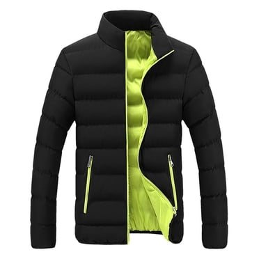Kcodviy Coat Warm Men Fit Down Mens Winter Coat Thick Casual Winter Outerwear Lightweight Vests for Men Slim Men's Coats