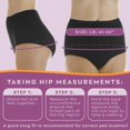thumbnail image 2 of Wearever Culottes d'Incontinence pour Femmes Réutilisables, Contrôle Maximal de la Vessie, Culottes pour Soins Féminins, Lot de 3, 2 of 10