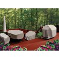 thumbnail image 2 of Two Dogs Designs 2D-FP80005 Fire Pit Cover with UV Protection, 80 Inch, Khaki, 2 of 2